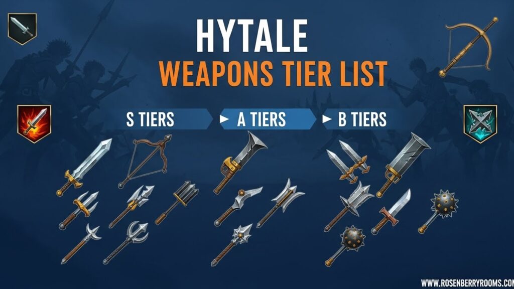 Hytale Weapons