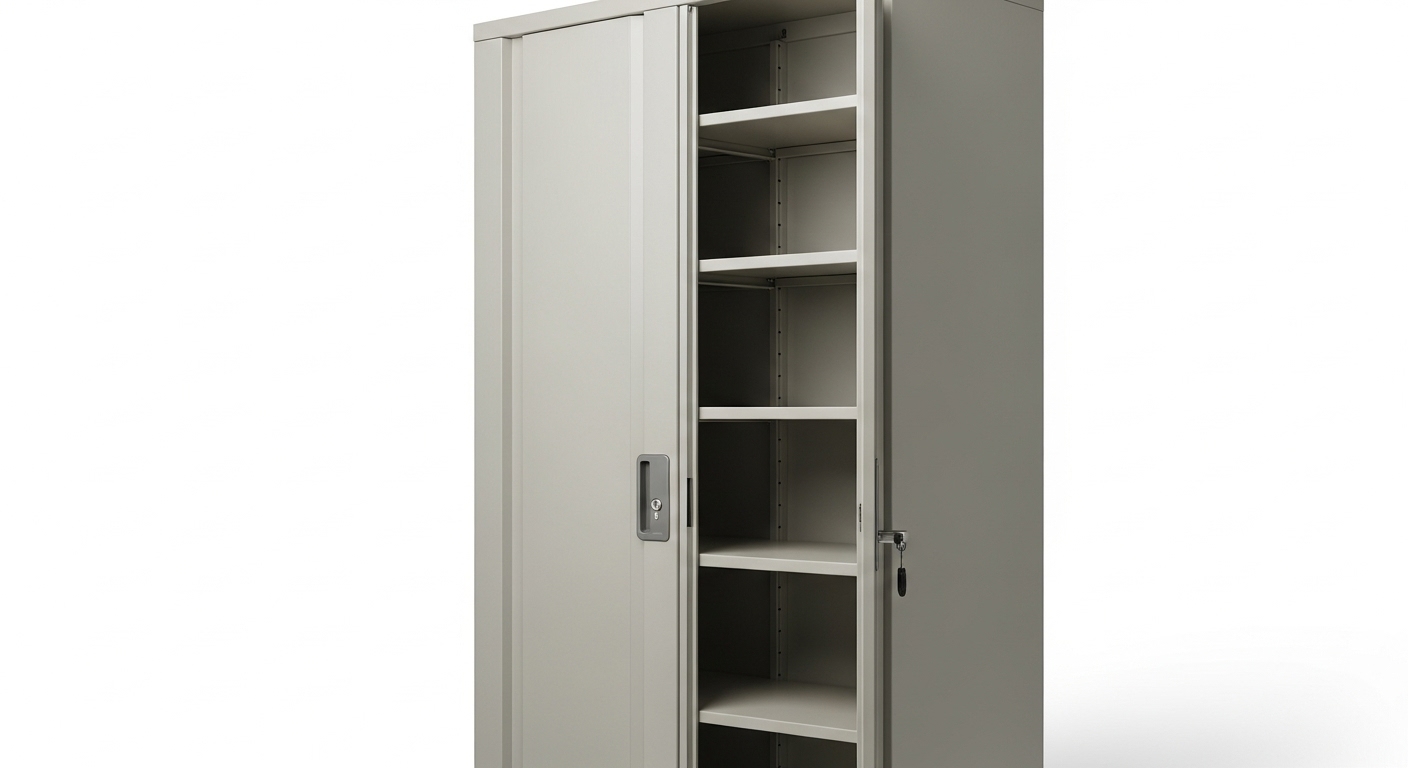 Lockable Metal Storage Cabinet