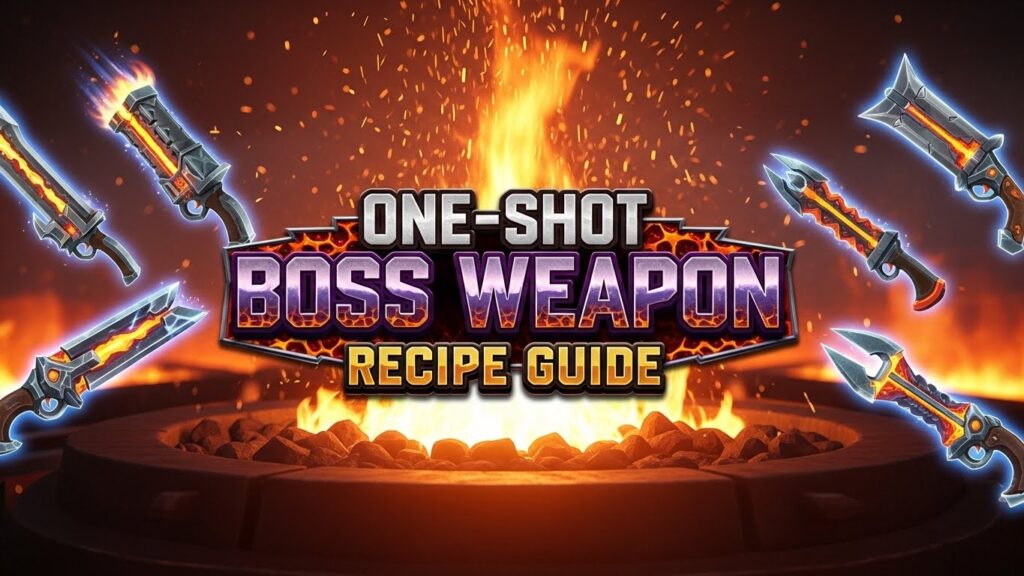 One-Shot Boss Weapon Recipe