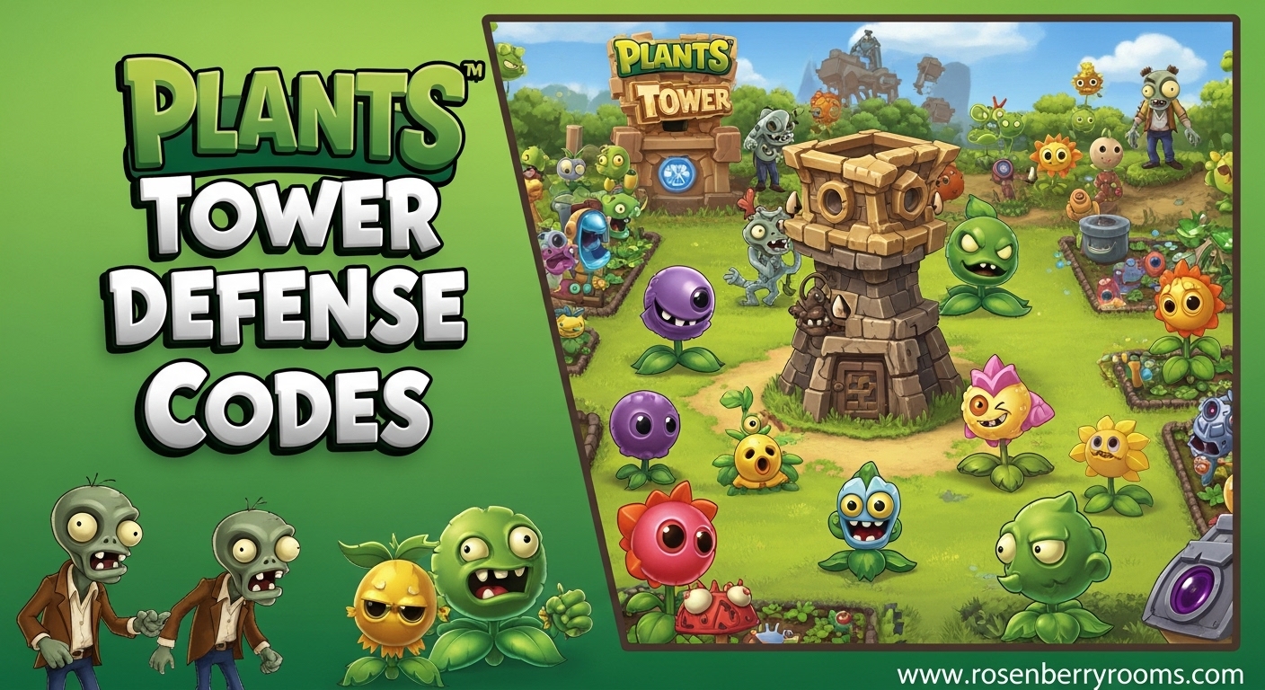 Plants Tower Defense Codes