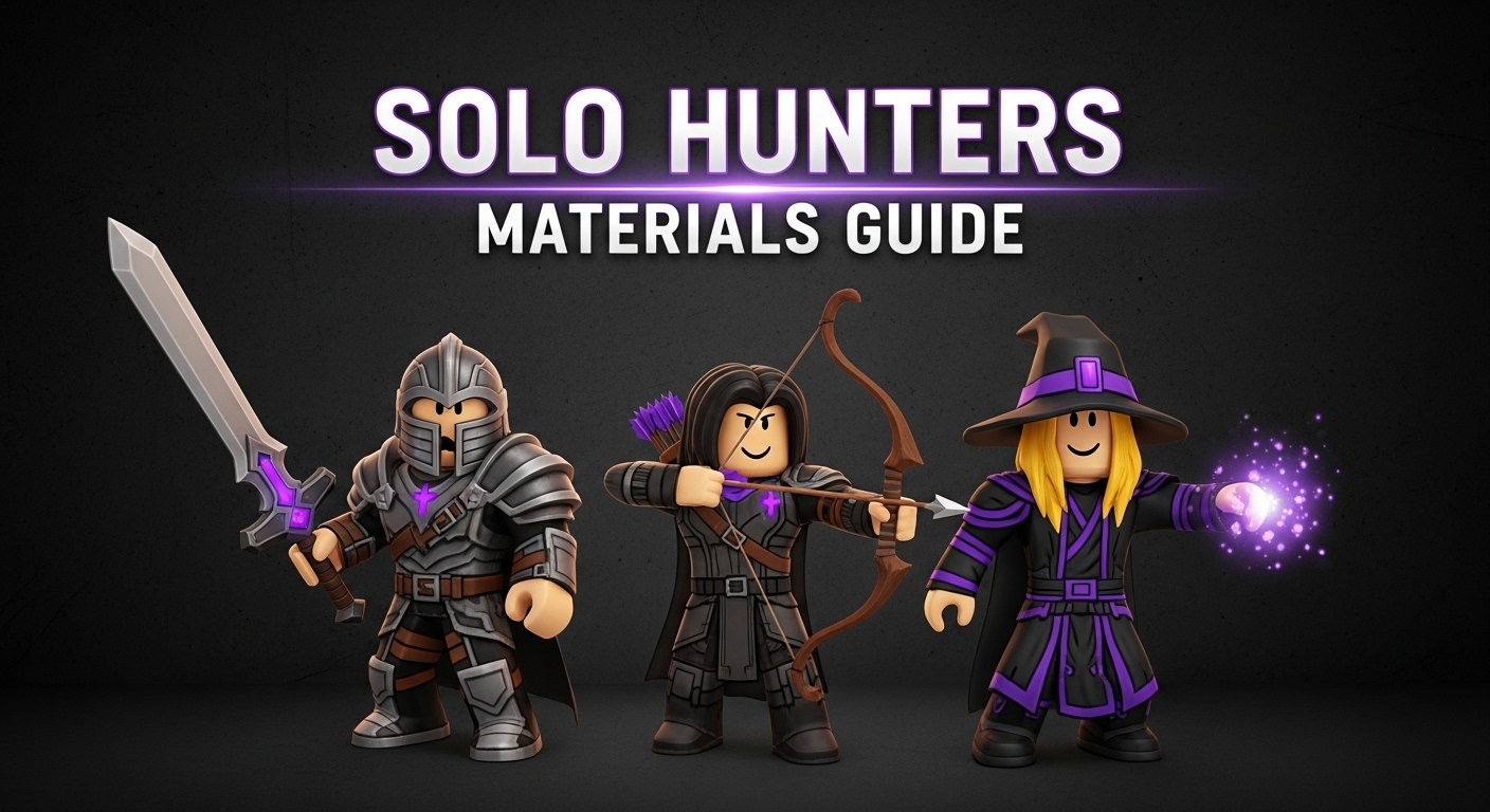 Solo Hunters Materials