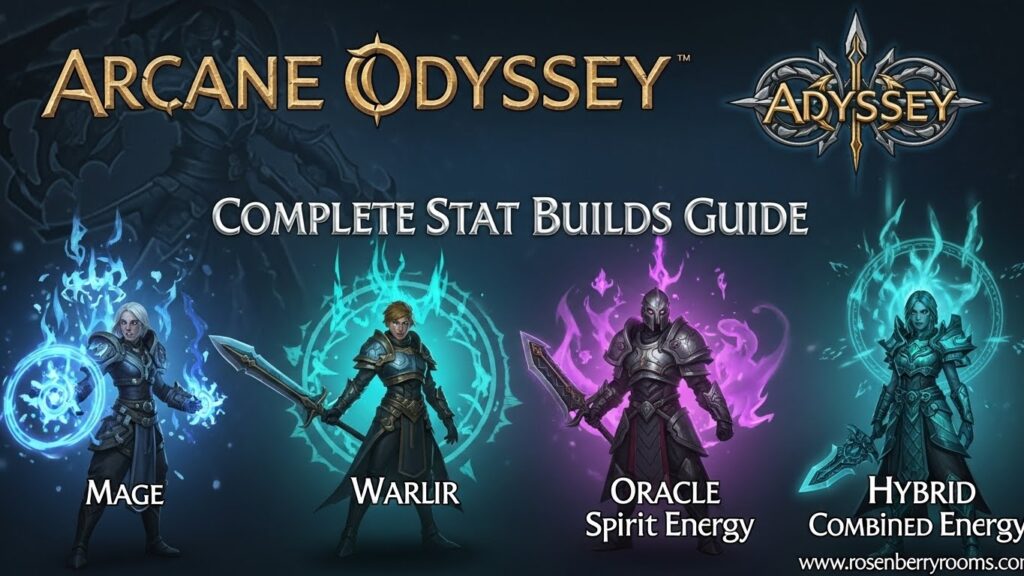 Arcane Odyssey Stat Builds Guide (February 2026) Hybrid & Full