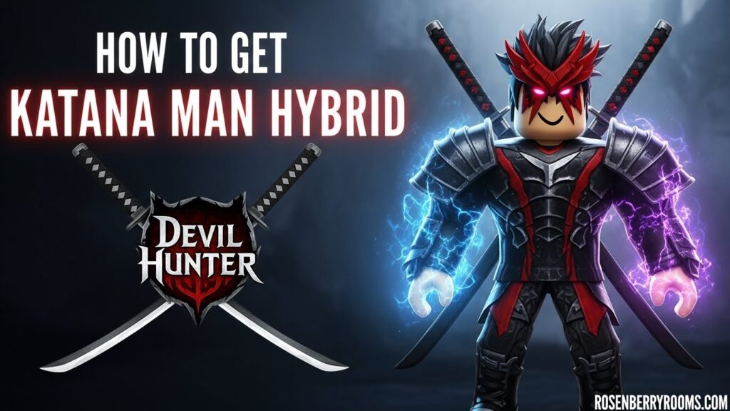 Current image: Step to Get Katana Man Hybrid in Devil Hunter