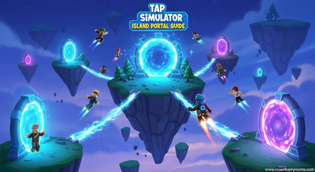 Tap Simulator Island Portal