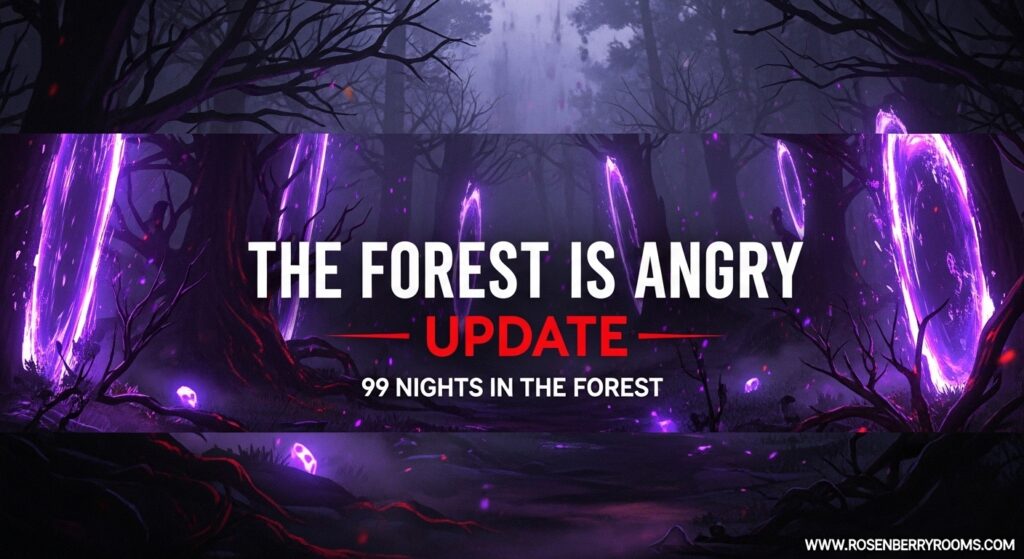 The Forest Is Angry Update