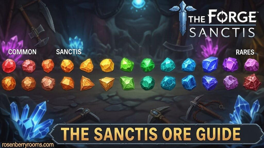 Current image: The Forge Sanctis Ore Guide