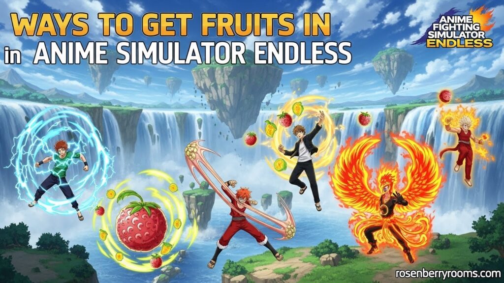 Current image: Ways to Get Fruits in Anime Fighting Simulator Endless