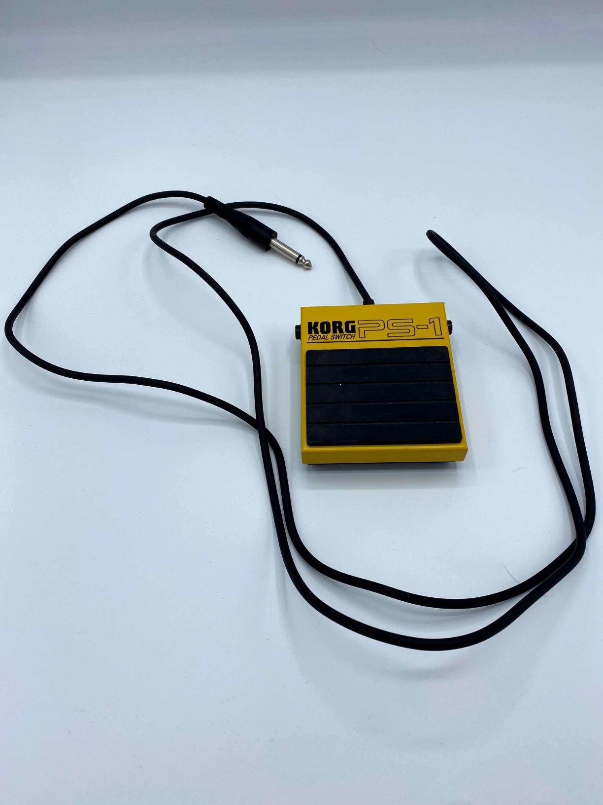 Korg PS-1 Single Momentary Pedal Footswitch for MIDI Keyboard customer photo 1