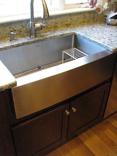 Kraus KHF200-33 Standart PRO Stainless Steel Sink 33 inch Farmhouse Apron Single Bowl 16 gauge customer photo 1