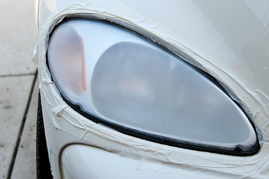 SYLVANIA Headlight Restoration Kit - Long-Lasting Headlight Repair Kit for Restoring to Like-New Condition - Surface Activator, Exclusive UV Coating, Clarifying Compound and More - No Tools Required customer photo 2