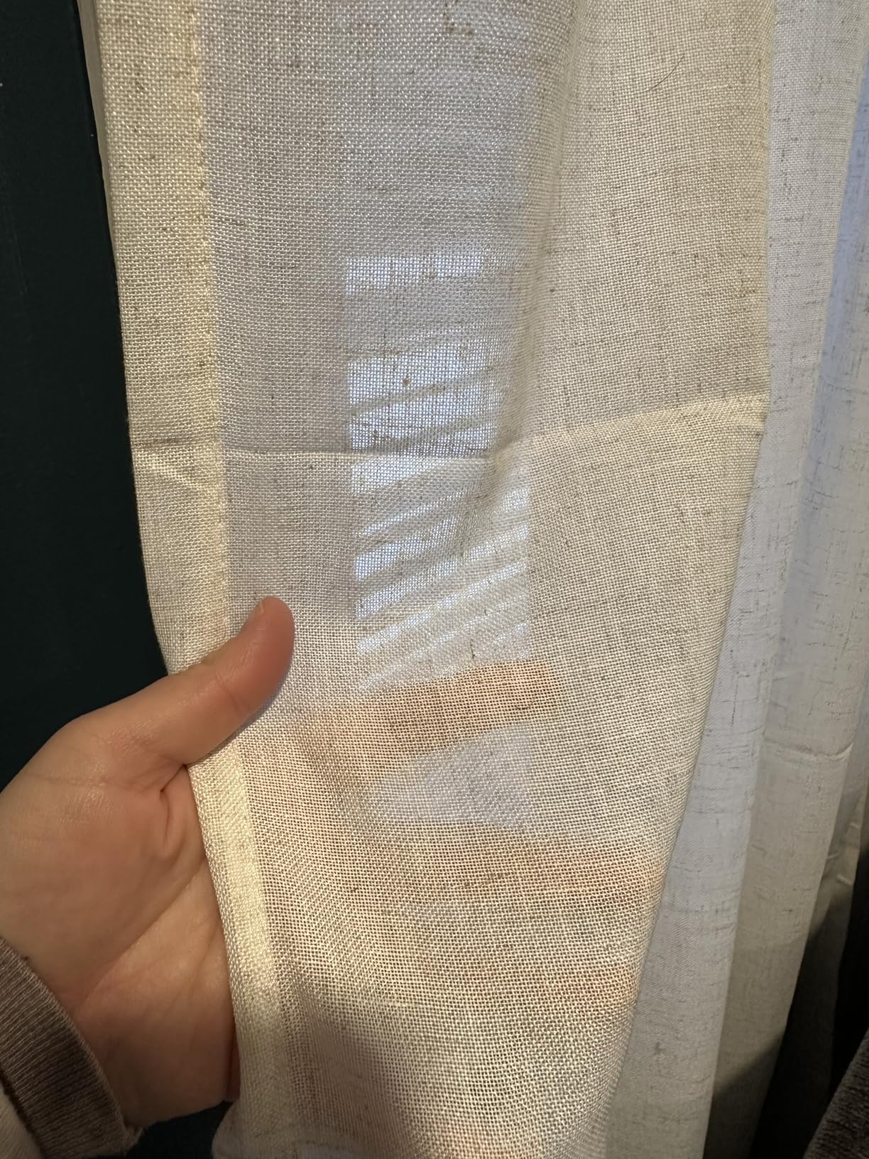 IKEA Ritva Curtains with Tie-backs, 1 Pair, White customer photo 2