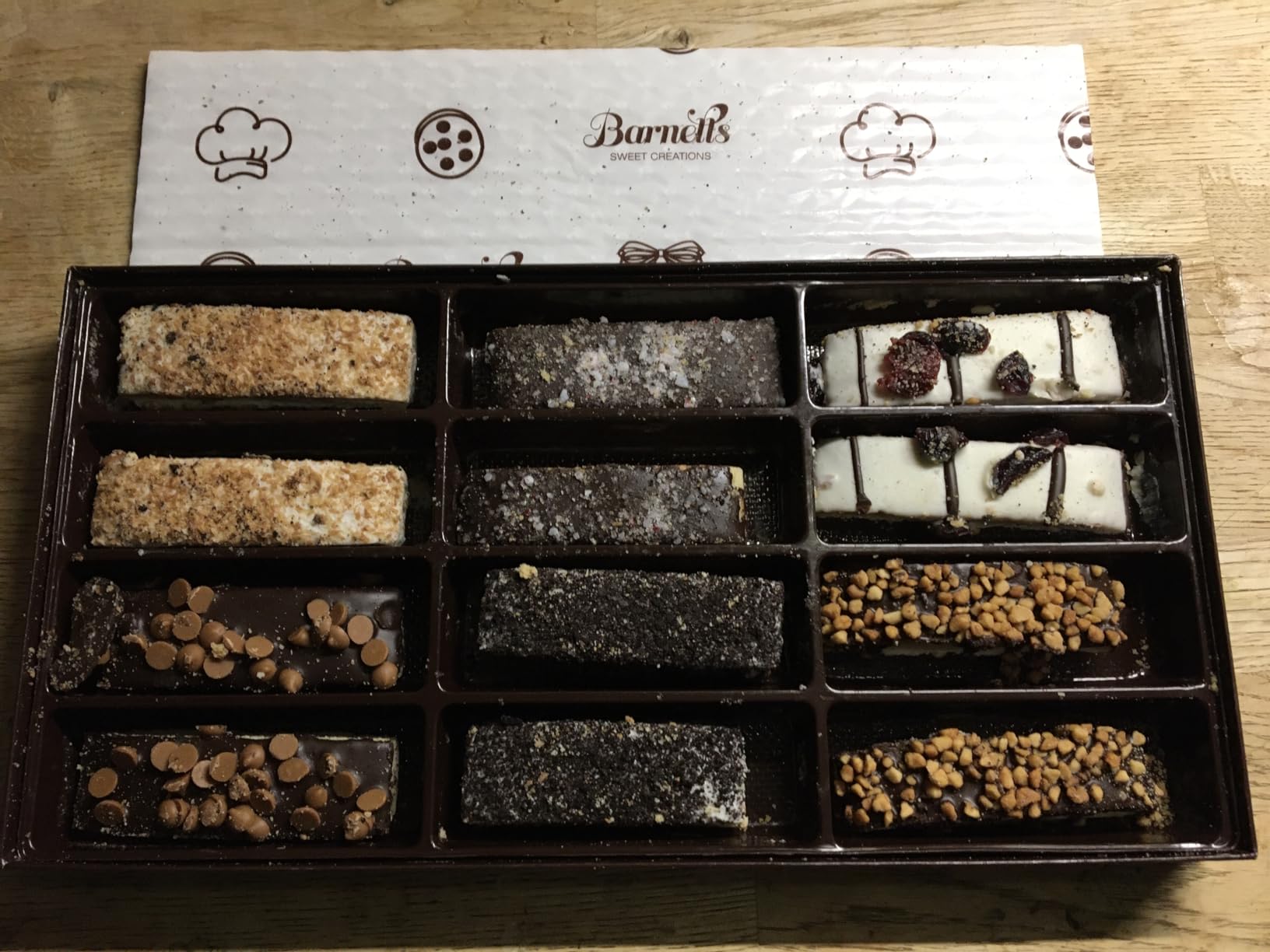 Barnetts Valentines Day 12 Chocolate Biscotti Gift Box, Valentine Gourmet Cookie Gifts Basket for Him and Her, Food Delivery, Fancy Cookies Candy Box Treats Baskets Ideas for Wife, Husband, Girlfriend, Women, Men Customer Review Barnetts Valentines Day 12 Chocolate Biscotti Gift Box, Valentine Gourmet Cookie Gifts Basket for Him and Her, Food Delivery, Fancy Cookies Candy Box Treats Baskets Ideas for Wife, Husband, Girlfriend, Women, Men - Customer Photo 2