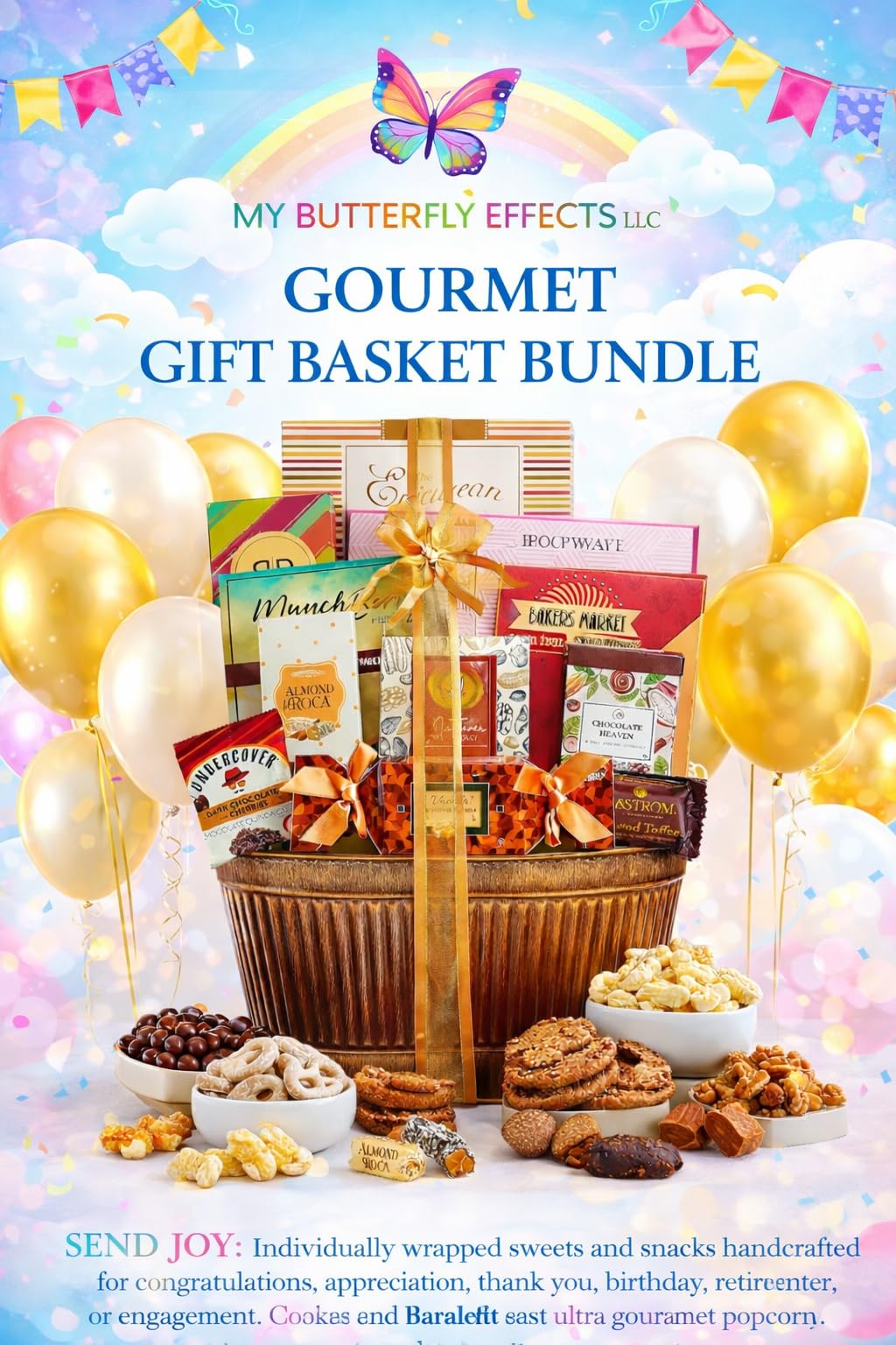 Broadway Basketeers Gourmet Valentines Gift Basket for Women, Men, Families, Teacher, College, Appreciation, Thank You, Birthday, Corporate, Get Well, Sympathy Chocolate Baskets Customer Review Broadway Basketeers Gourmet Valentines Gift Basket for Women, Men, Families, Teacher, College, Appreciation, Thank You, Birthday, Corporate, Get Well, Sympathy Chocolate Baskets - Customer Photo 1