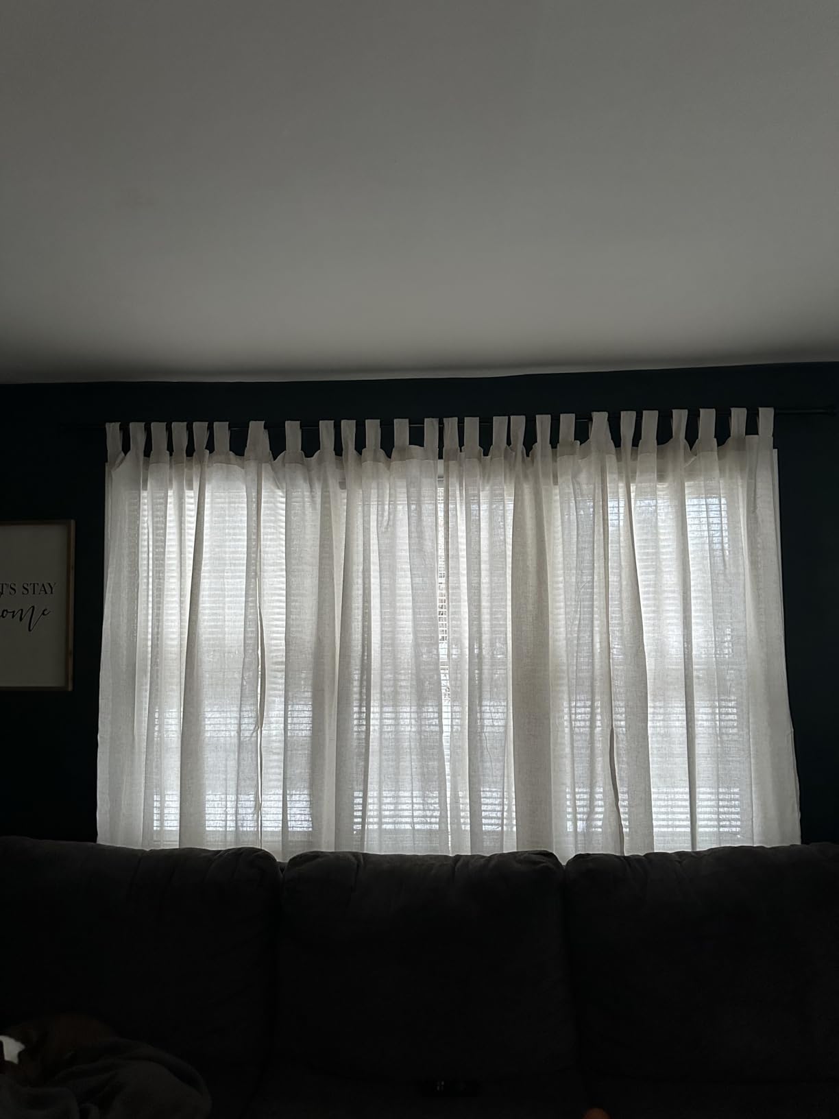 Exclusive Home Curtains Sateen Twill Layered Solid Blackout and Thermal Insulated Window Curtain Panel Pair customer photo 1
