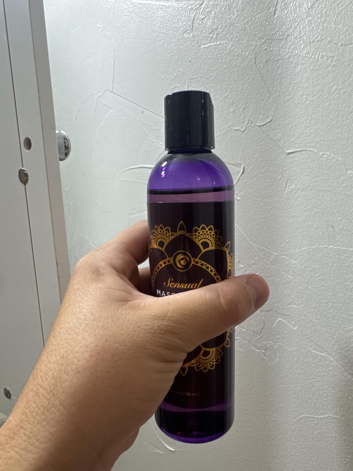 Aromatherapy Sensual Massage Oil for Couples - Relaxing Lavender Massaging Oil for Massage Therapy with Vitamin E Jojoba & Sweet Almond - Naturally Scented Vegan Non GMO & Gluten Free (8 Fl Oz) Customer Review Aromatherapy Sensual Massage Oil for Couples - Relaxing Lavender Massaging Oil for Massage Therapy with Vitamin E Jojoba & Sweet Almond - Naturally Scented Vegan Non GMO & Gluten Free (8 Fl Oz) - Customer Photo 2
