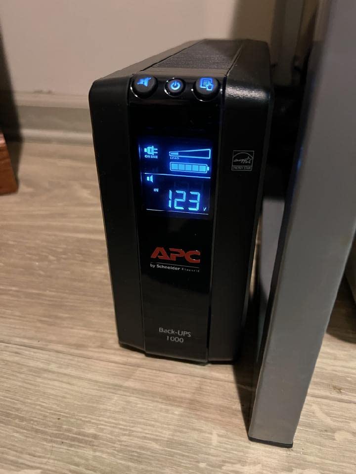 APC Back-UPS Pro 1000VA UPS Battery Backup & Surge Protector, BX1000M Backup Battery Power Supply customer photo 2