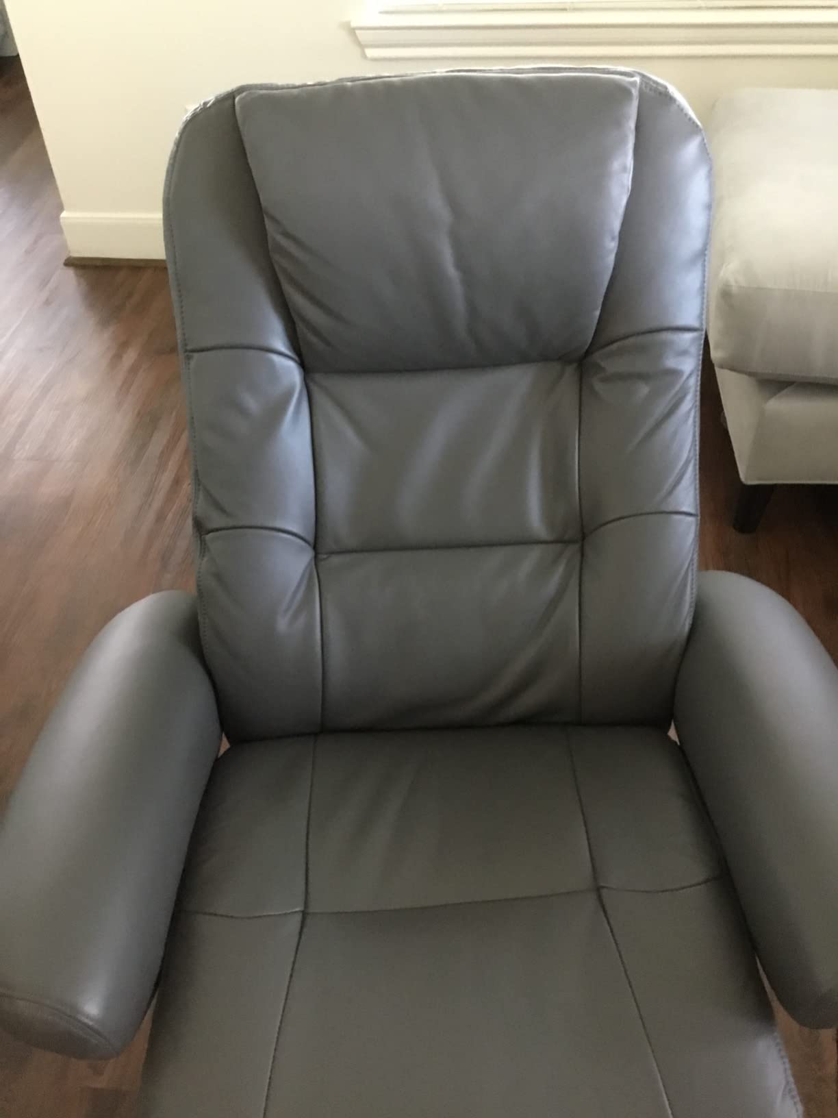 Jacque Reclining Pedestal Chair - Hilton - Whiskey customer photo 1