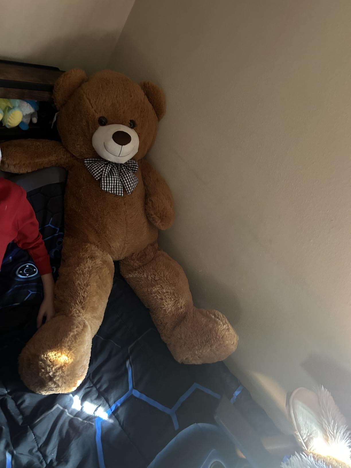 MaoGoLan Giant Teddy Bear 4 Feet, Adorable and Cuddly Big Teddy Bear Stuffed Animal 47 MaoGoLan Giant Teddy Bear 4 Feet, Adorable and Cuddly Big Teddy Bear Stuffed Animal 47