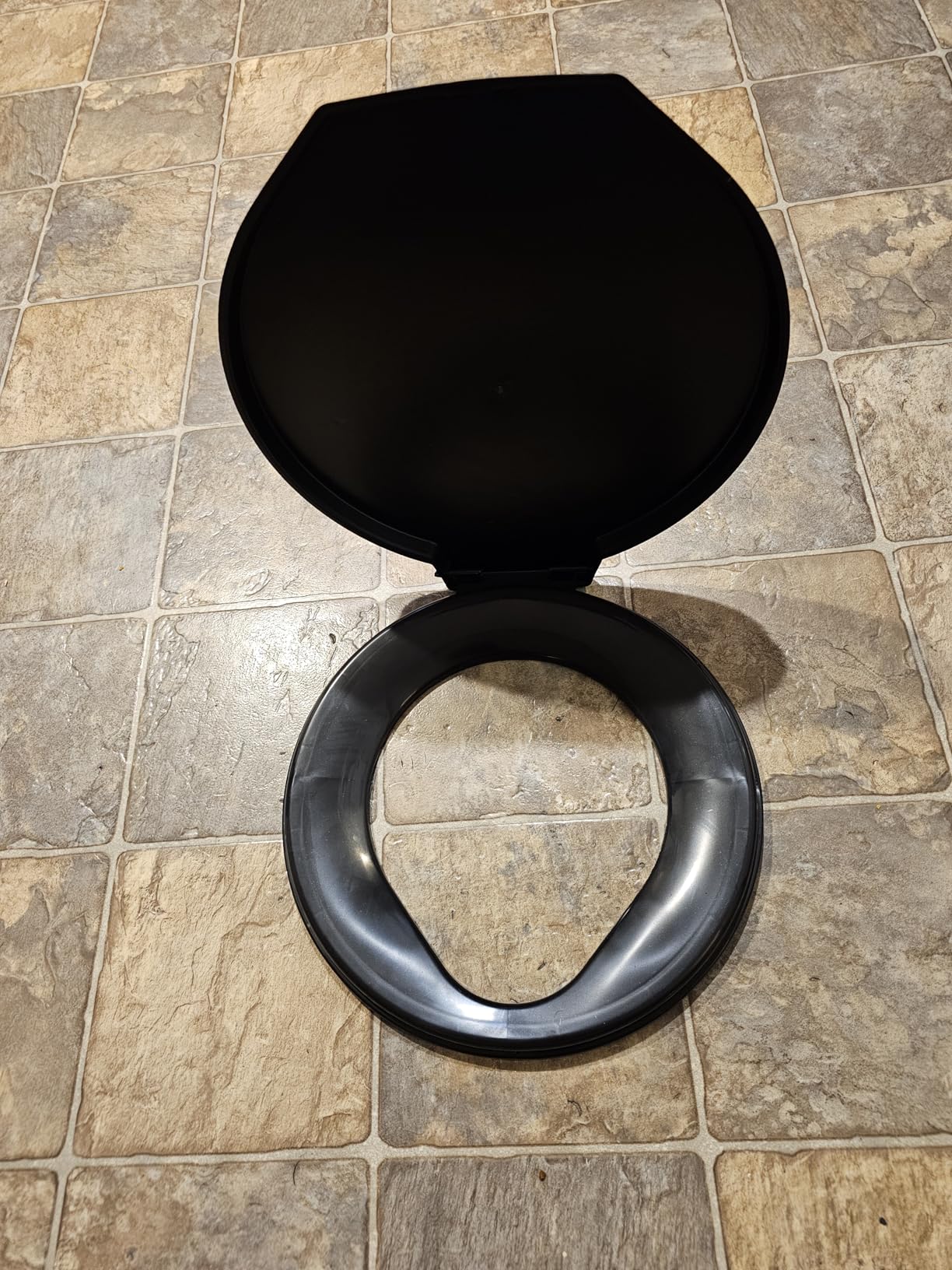 72 HRS Premium Portable Camping Toilet Seat with Lid for 5 Gallon Buckets, Outdoor Camping, Hiking, Emergencies - Perfect for Emergency Preparedness, Backcountry, Car, Boat, Road Trips (No Bucket) customer photo 2