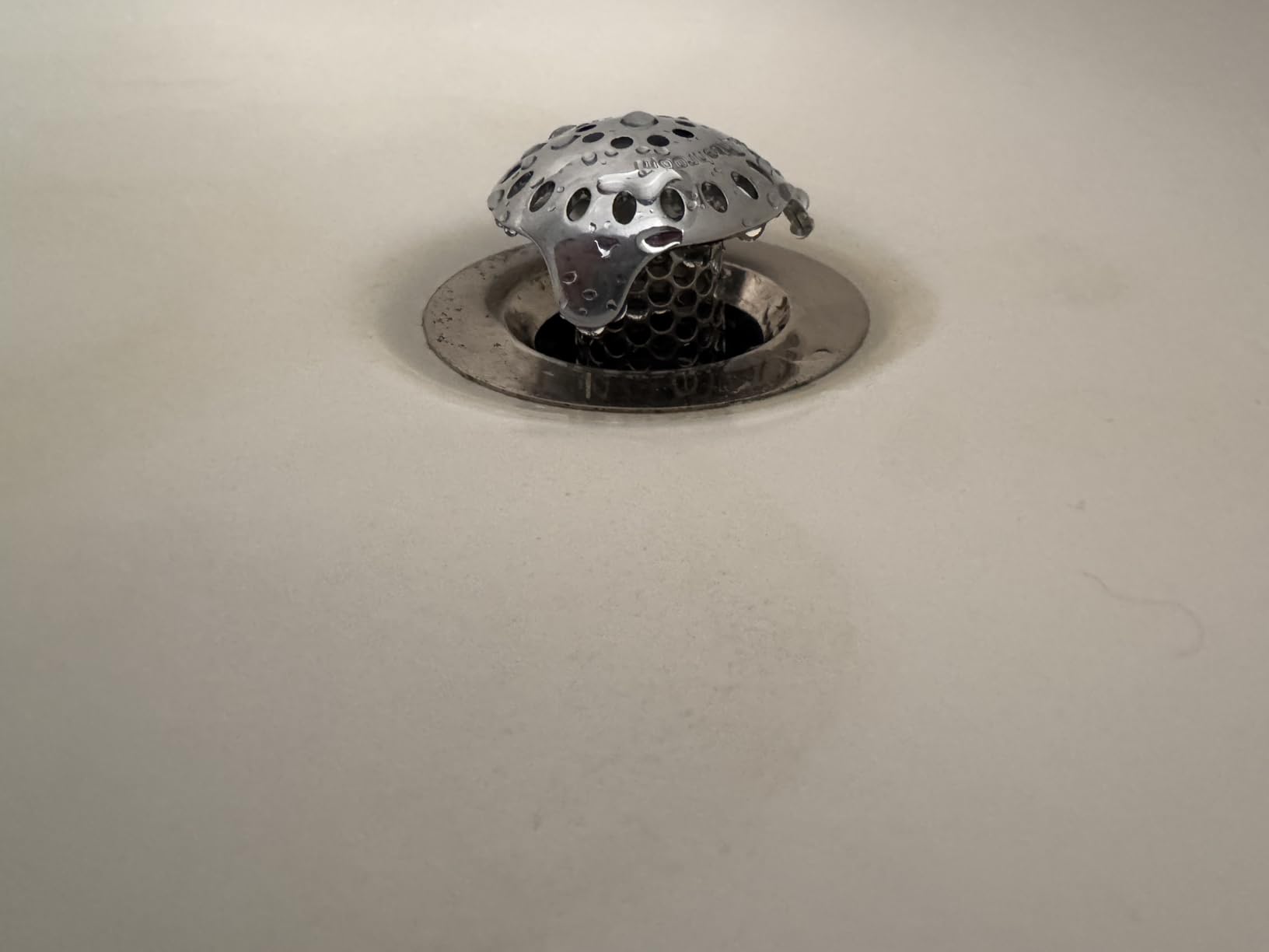 TubShroom Ultra Revolutionary Bath Tub Drain Protector Hair Catcher/Strainer/Snare, Stainless Steel, Stainless Combo customer photo 1
