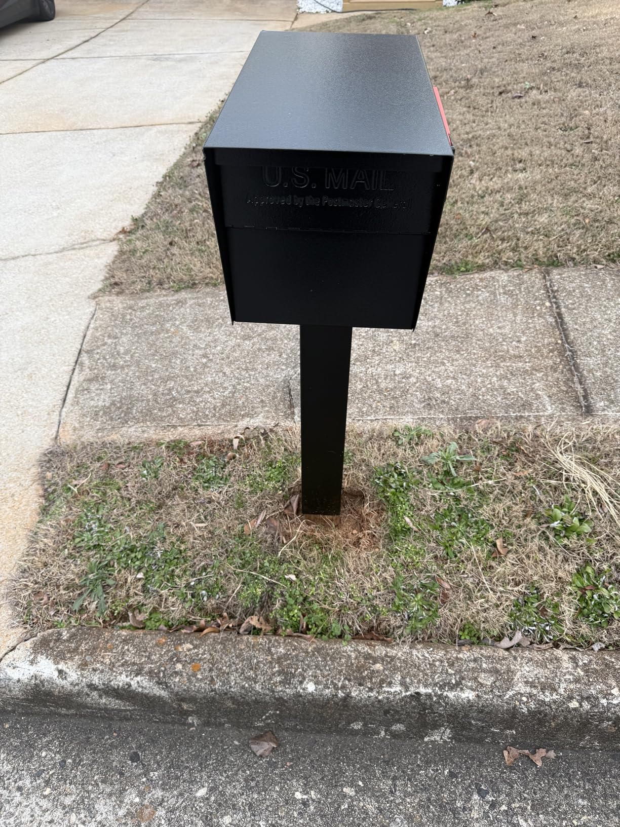 Mail Boss 7536 Street Safe Latitude Locking Security Mailbox, Black customer photo 2