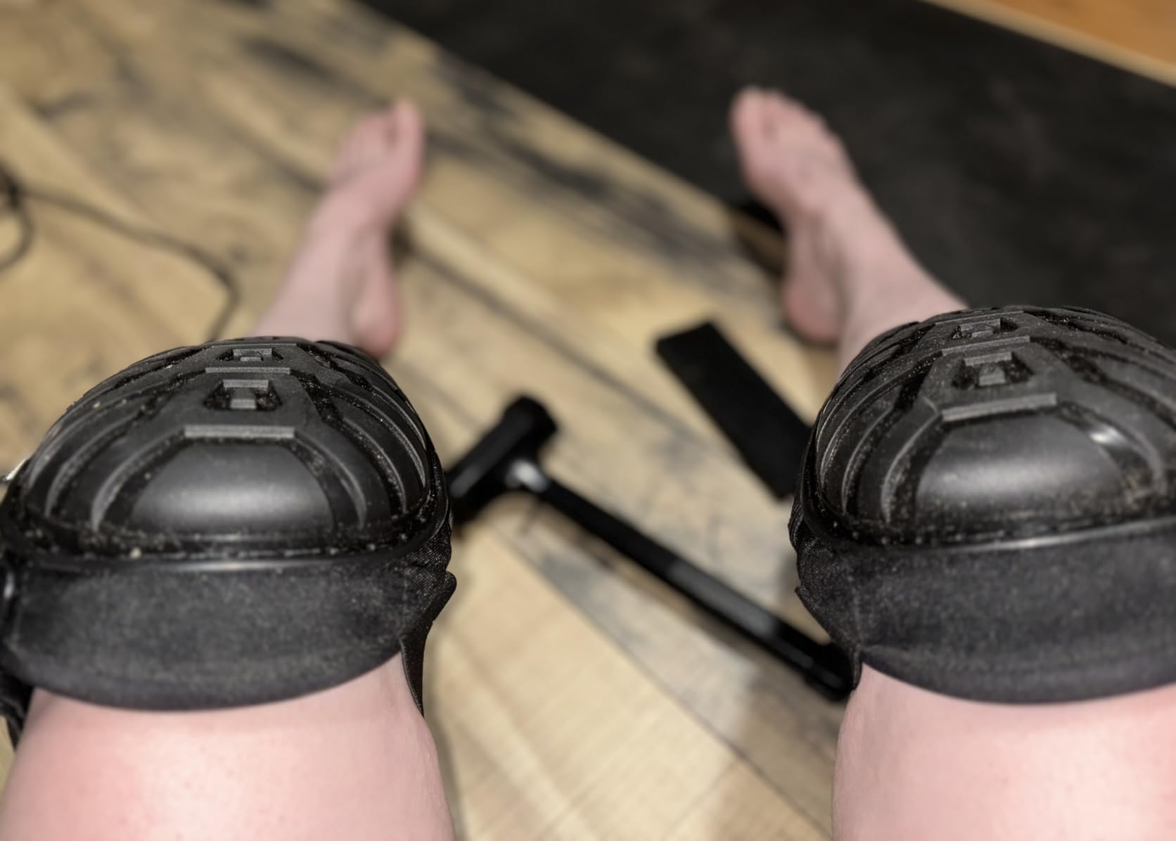 BALENNZ Professional Knee Pads for Work - Heavy Duty Foam Padding Gel Construction Knee Pads with Strong Double Straps - Comfortable Knee Protection for Indoor and Outdoor Use (Knee High) customer photo 1