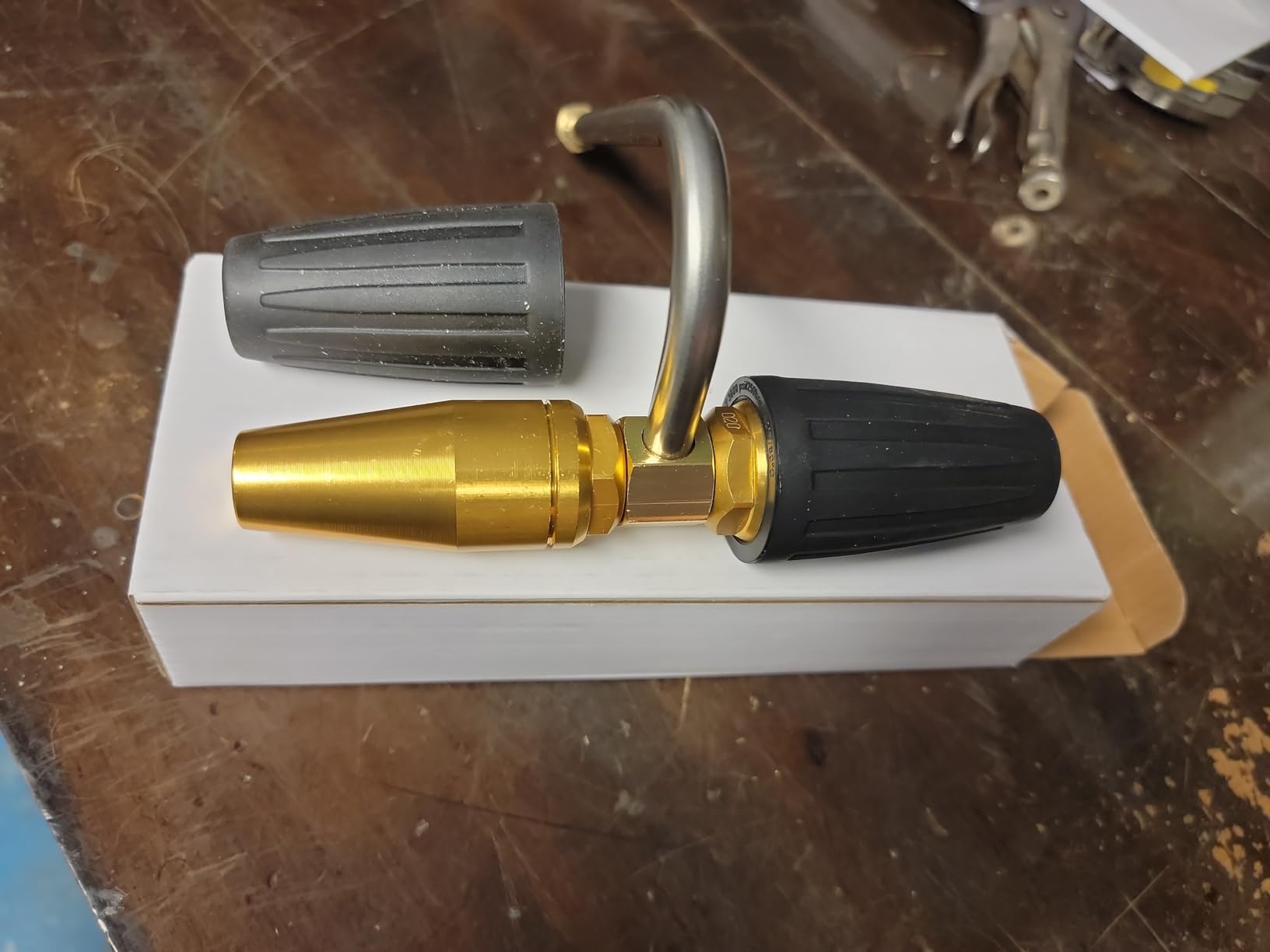 Tool Daily Gutter Cleaner Attachment for Pressure Washer, with 4 Nozzles Tips, 1/4 Inch Quick Connect, 4000 PSI customer photo 1