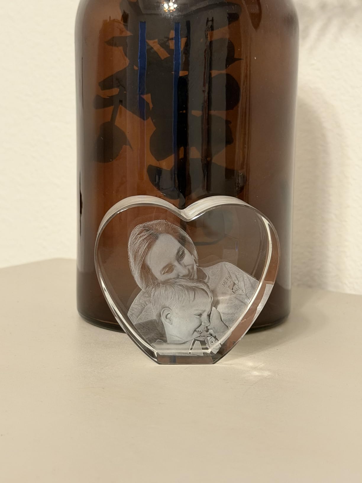 ArtPix 3D Crystal Photo, Valentines Day Personalized Gifts for Women, Wife, Men, Her, Him, Great V-Day Custom Gift with Your Own Photo, Customized Glass 3D Laser Etched Picture Wedding - Heart Customer Review ArtPix 3D Crystal Photo, Valentines Day Personalized Gifts for Women, Wife, Men, Her, Him, Great V-Day Custom Gift with Your Own Photo, Customized Glass 3D Laser Etched Picture Wedding - Heart - Customer Photo 3