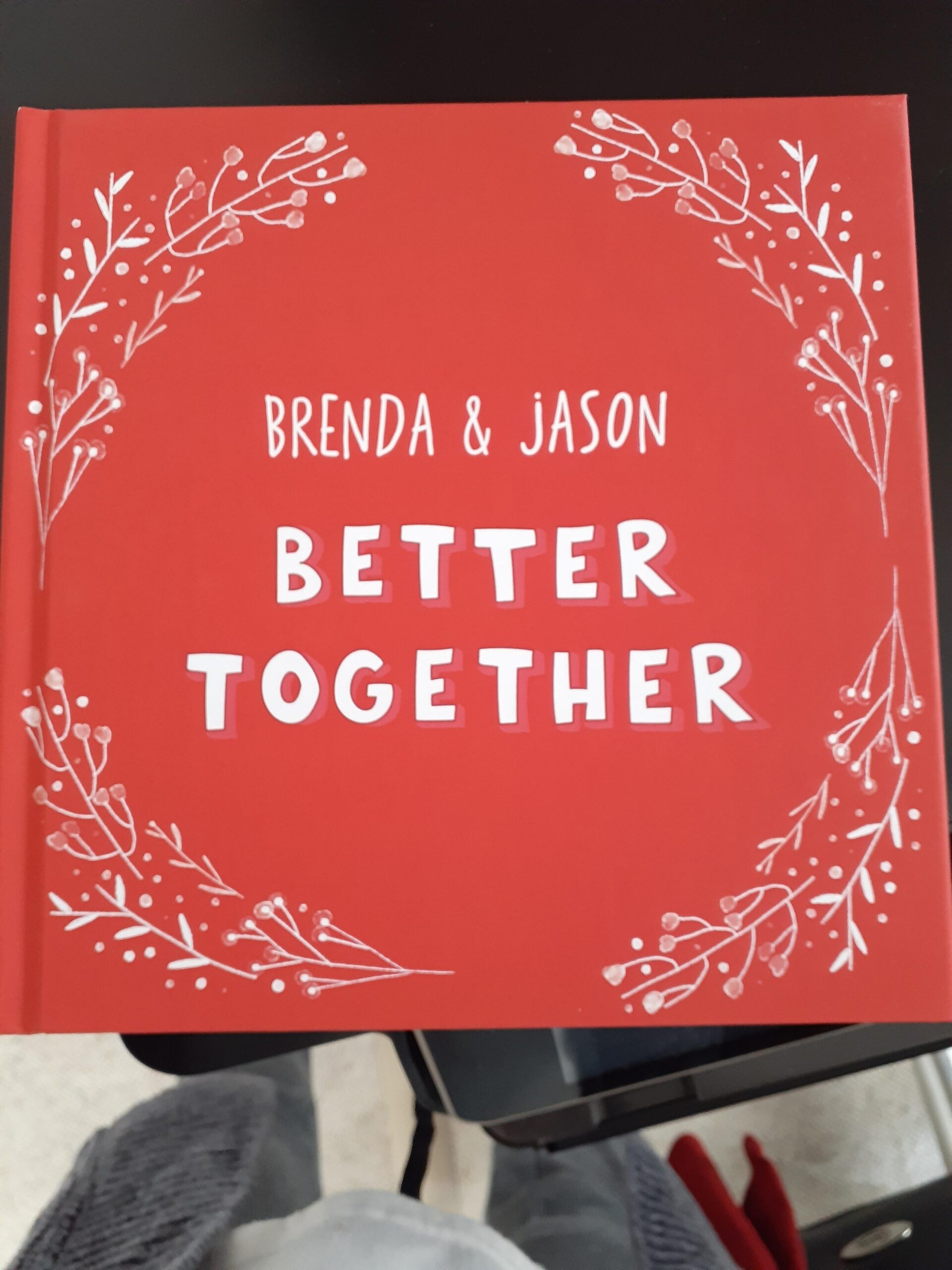 Personalized Book for Boyfriend, Girlfriend, Spouse, Partner, Anniversary | Book of Us (Hardcover) Customer Review Personalized Book for Boyfriend, Girlfriend, Spouse, Partner, Anniversary | Book of Us (Hardcover) - Customer Photo 2