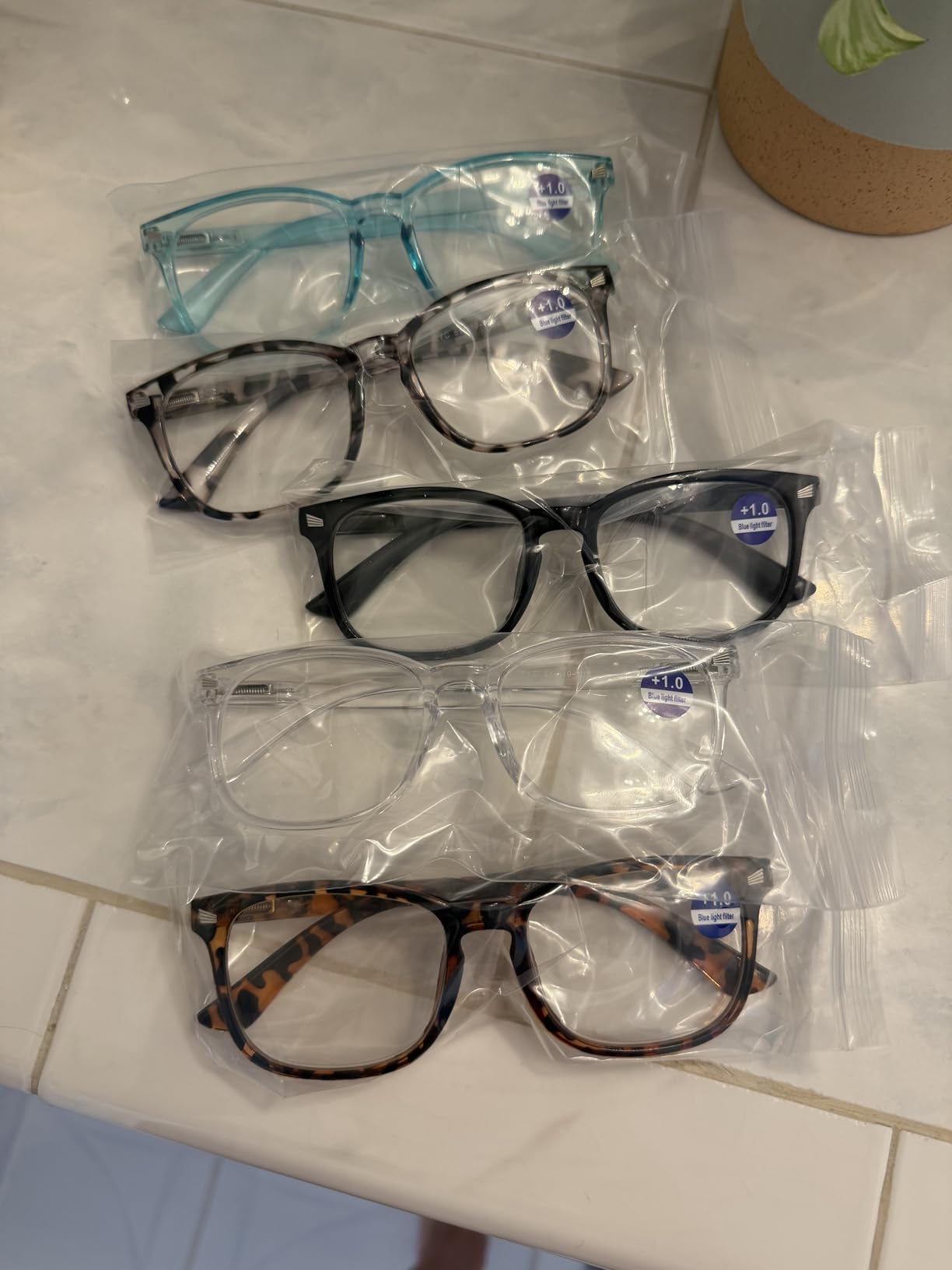 CCVOO Reading Glasses for Women, Eye glasses, Blue Light Readers for Women, Cheaters customer photo 2