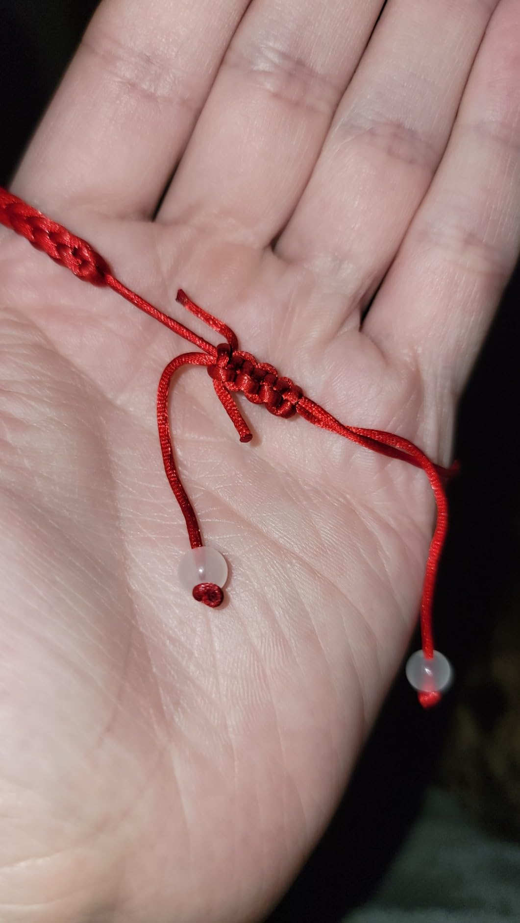 Desimtion Valentines Day Gifts for Her Couples Bracelets Red String of Fate Matching Bracelets for Couples Gifts for Him and Her, Long Distance Relationship Gifts for Girlfriend and Boyfriend - Customer Photo 2