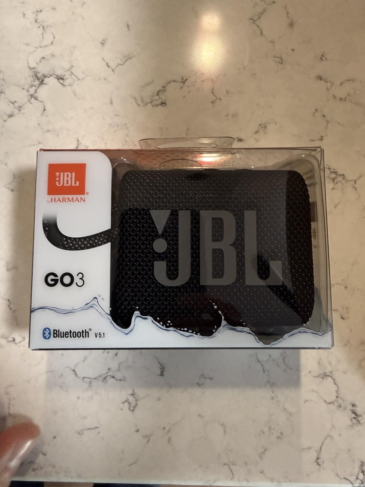 JBL Go 3 - Portable Mini Bluetooth Speaker, big audio and punchy bass, IP67 waterproof and dustproof, 5 hours of playtime, speaker for home, outdoor and travel (Black) Customer Review JBL Go 3 - Portable Mini Bluetooth Speaker, big audio and punchy bass, IP67 waterproof and dustproof, 5 hours of playtime, speaker for home, outdoor and travel (Black) - Customer Photo 2