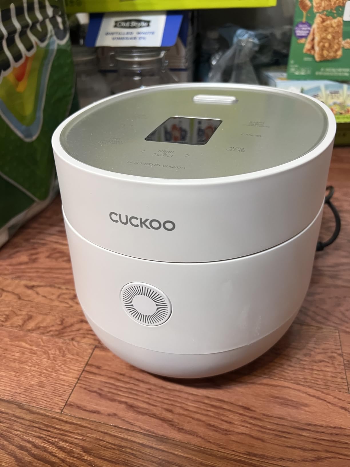 CUCKOO Micom Rice Cooker 6-Cup Uncooked / 12-Cup Cooked with Nonstick Inner Pot, Versatile Rice Maker with 9 Menu Options, Fuzzy Logic Technology, Auto Clean, Quick Rice Mode, White (CR-0675FW) Customer Review CUCKOO Micom Rice Cooker 6-Cup Uncooked / 12-Cup Cooked with Nonstick Inner Pot, Versatile Rice Maker with 9 Menu Options, Fuzzy Logic Technology, Auto Clean, Quick Rice Mode, White (CR-0675FW) - Customer Photo 2