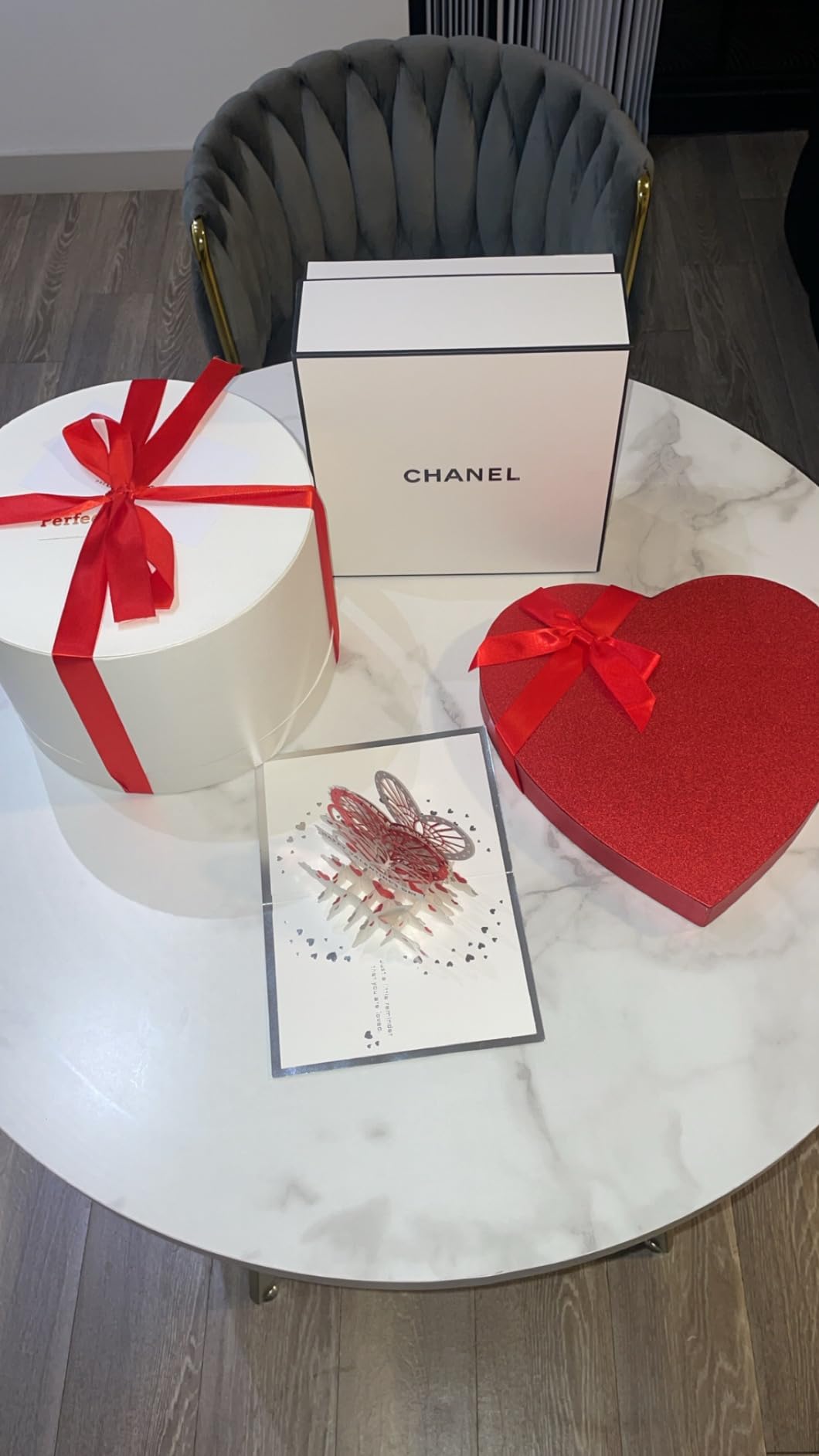 Valentines Chocolate Candy, Valentines Day Assorted Gourmet Belgian Heart Chocolate Truffles, Gifts for Him and Her in Elegant Red Heart Gift Box. Milk, Dark, Strawberry, 6 Flavors with 24 Treats Customer Review Valentines Chocolate Candy, Valentines Day Assorted Gourmet Belgian Heart Chocolate Truffles, Gifts for Him and Her in Elegant Red Heart Gift Box. Milk, Dark, Strawberry, 6 Flavors with 24 Treats - Customer Photo 2