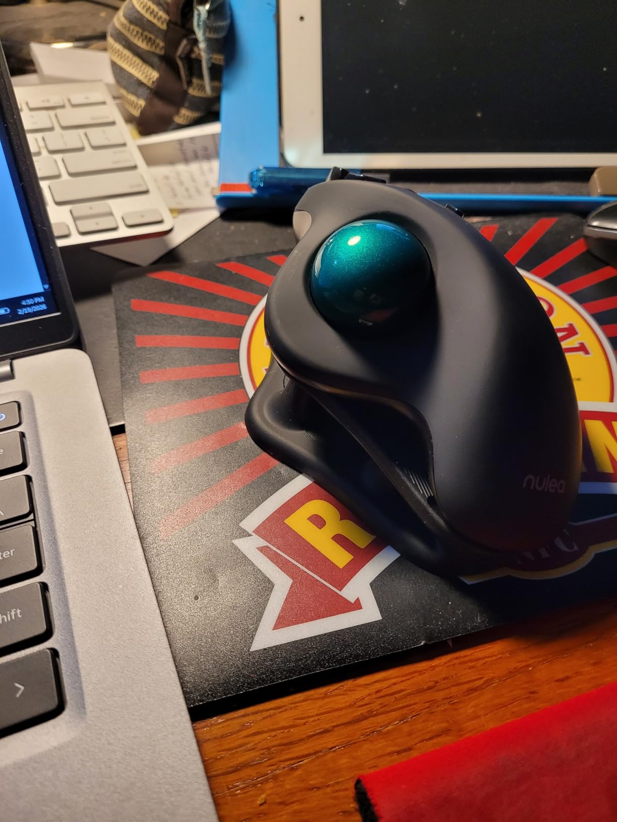 Nulea M501 Wireless Trackball Mouse Ergonomic Thumb Control,4 DPI Levels customer photo 1