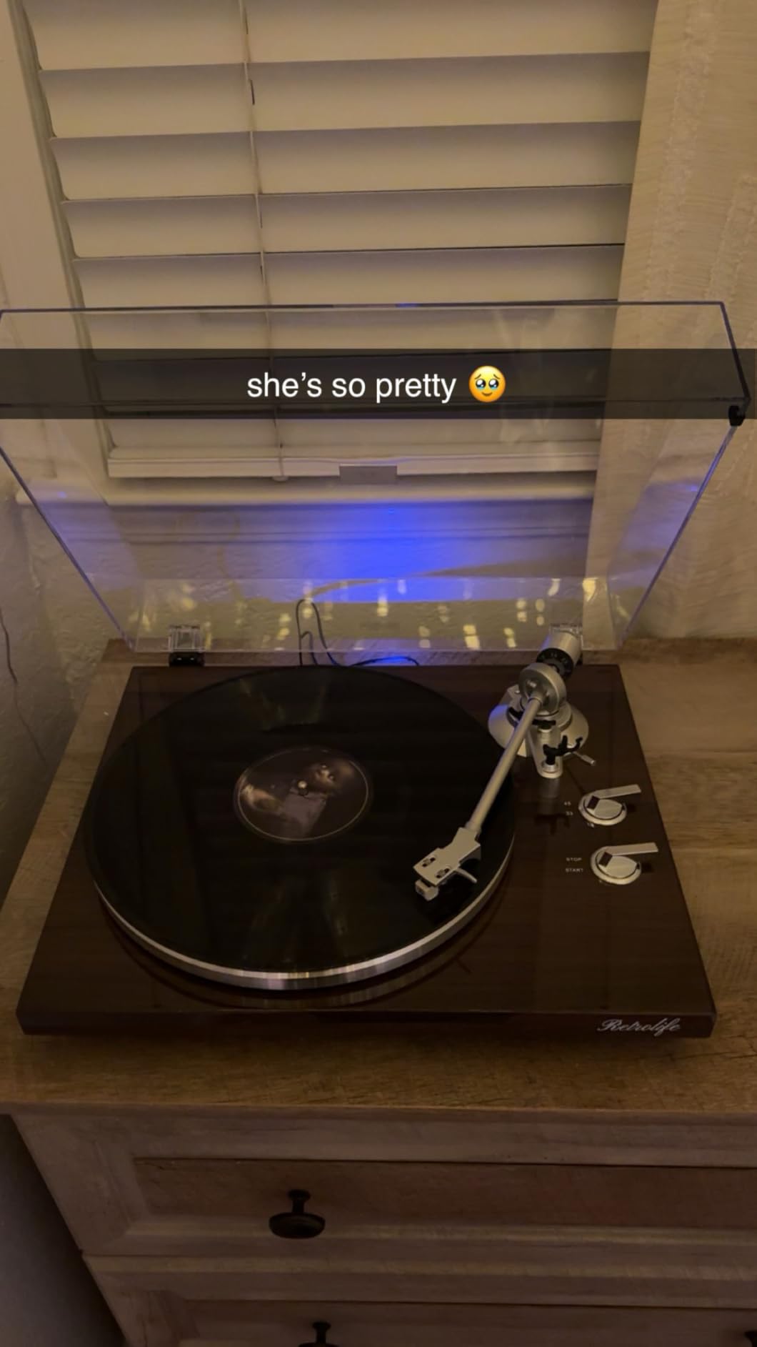 Turntables Belt-Drive Record Player with Wireless Output Connectivity, Vinyl Player Support 33&45 RPM Speed Phono Line USB Digital to PC Recording with Advanced Magnetic Cartridge&Counterweight customer photo 2