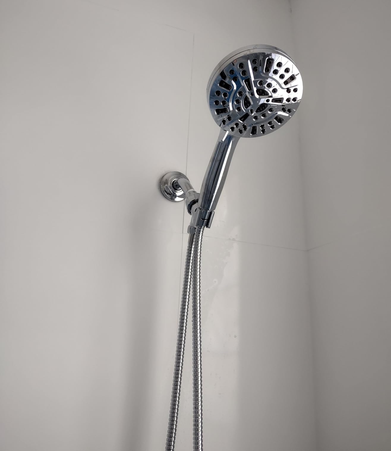 Shower Head,10 Functions High Pressure shower head with handheld, Built-in Pause Mode & Power Wash, Non-Clogging Nozzles High Flow Hand Held Shower Head, Leakproof 6ft Hose&Adjustable Bracket customer photo 2