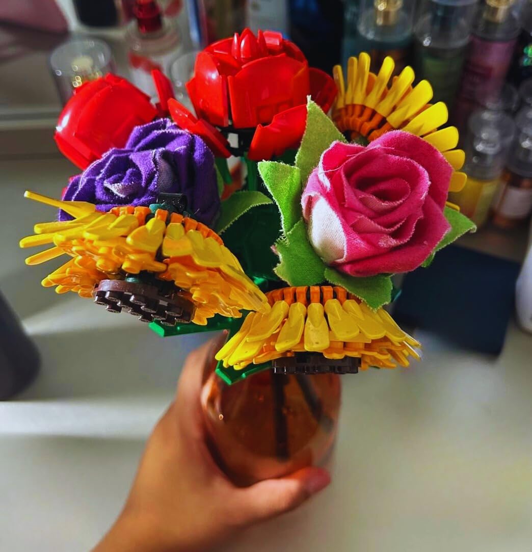 LEGO Roses - Building Toy for Kids, Girls & Boys, Ages 8+ - Artificial, Fake Roses for Home Decor & Display - Gift Idea for Plant & Flower Lovers - 40460 Customer Review LEGO Roses - Building Toy for Kids, Girls & Boys, Ages 8+ - Artificial, Fake Roses for Home Decor & Display - Gift Idea for Plant & Flower Lovers - 40460 - Customer Photo 1