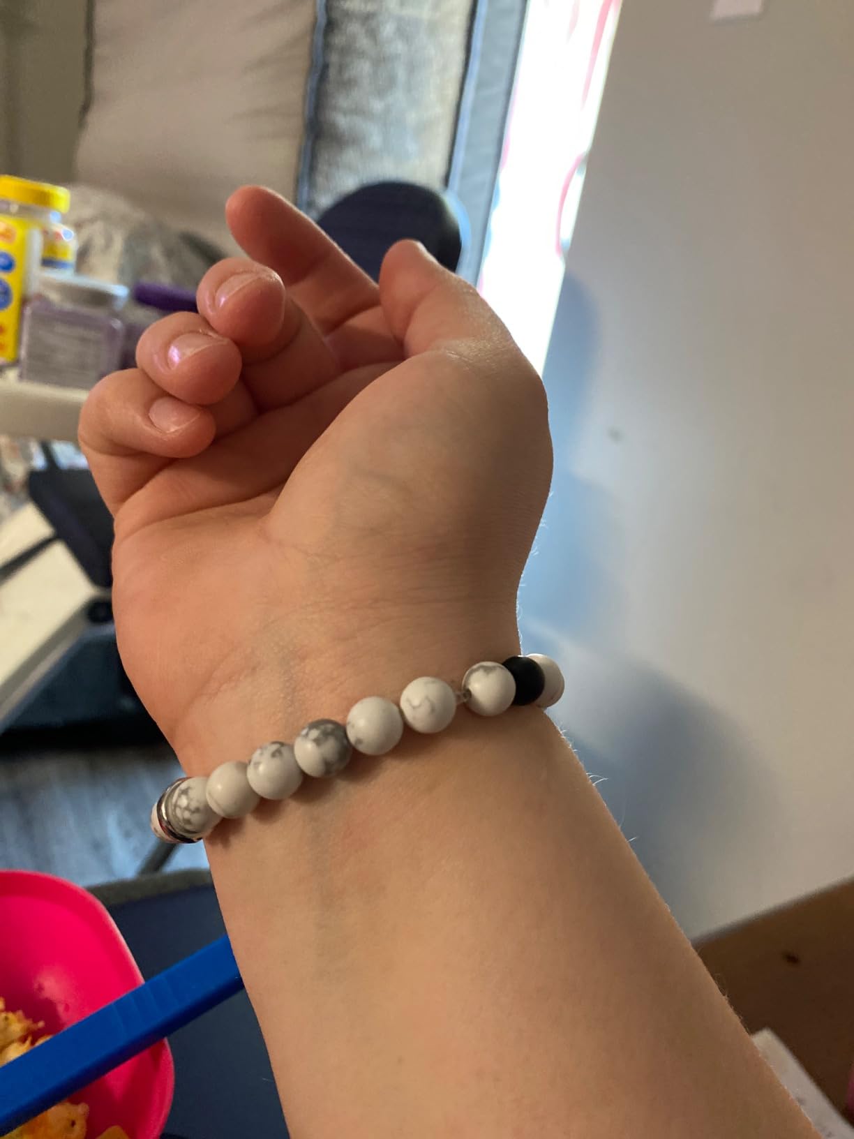 UNGENT THEM Matching Couple Ring Bracelets for Boyfriend Girlfriend Husband Wife Valentines Anniversary Birthday Engagement Gifts Customer Review UNGENT THEM Matching Couple Ring Bracelets for Boyfriend Girlfriend Husband Wife Valentines Anniversary Birthday Engagement Gifts - Customer Photo 1