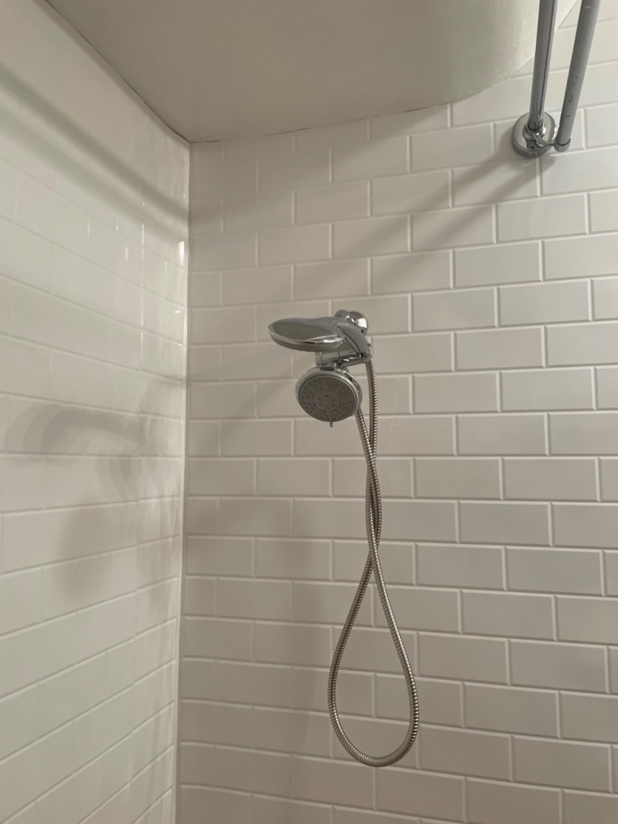 From Plain To Beautiful In Hours 133-WT-SUB-KIT Subway Tub and Shower Wall Panels Surround, Gloss White, 96 Square Feet customer photo 2