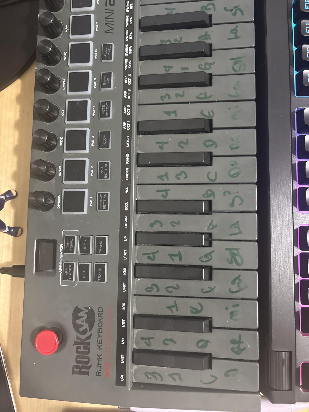 RockJam 88-Key Digital Piano with Semi-Weighted Keys, Lessons & Keynote Stickers. customer photo 1