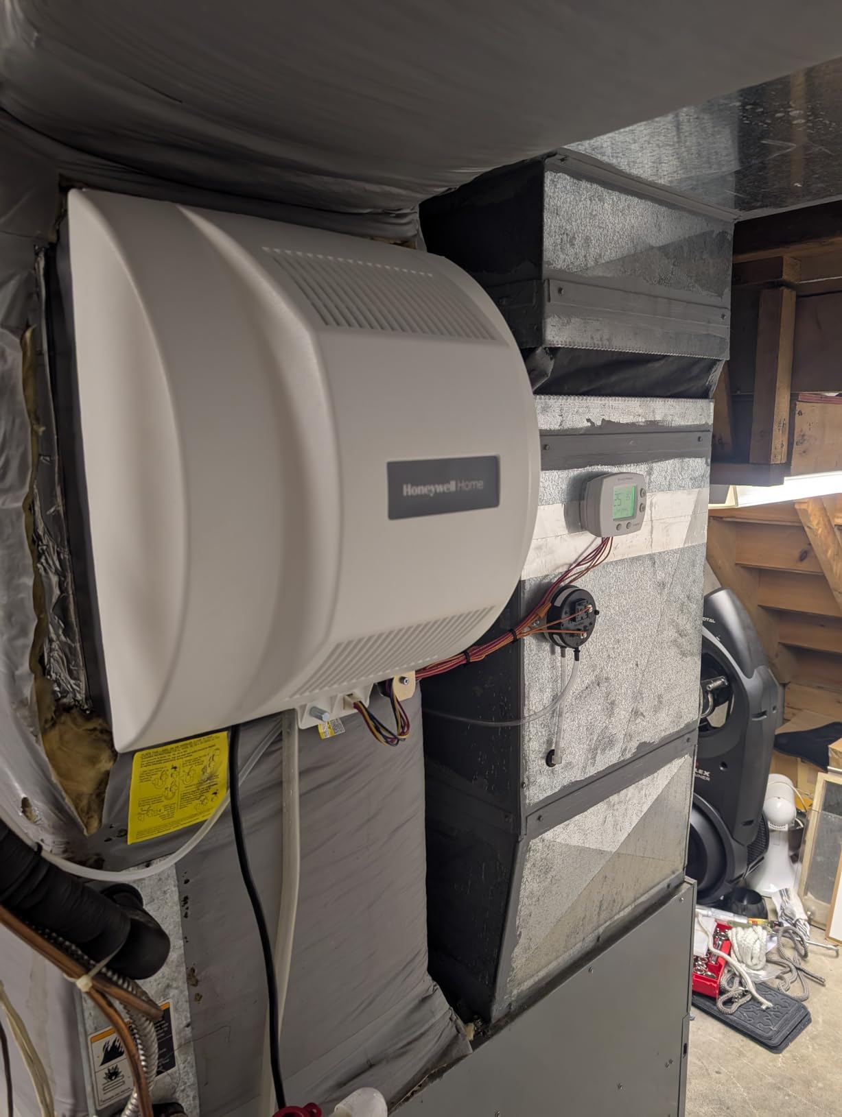 Honeywell Home Whole Home Humidifier and Humidistat, Fan-Powered Whole House Humidifier customer photo 2