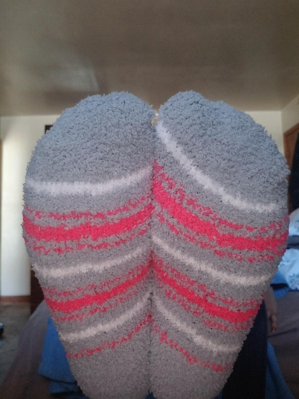 Fuzzy Socks Fluffy Thick Warm Winter Soft Cozy Plush Sleep Home Fleece Cabin Soft House Socks for Women Men customer photo 2