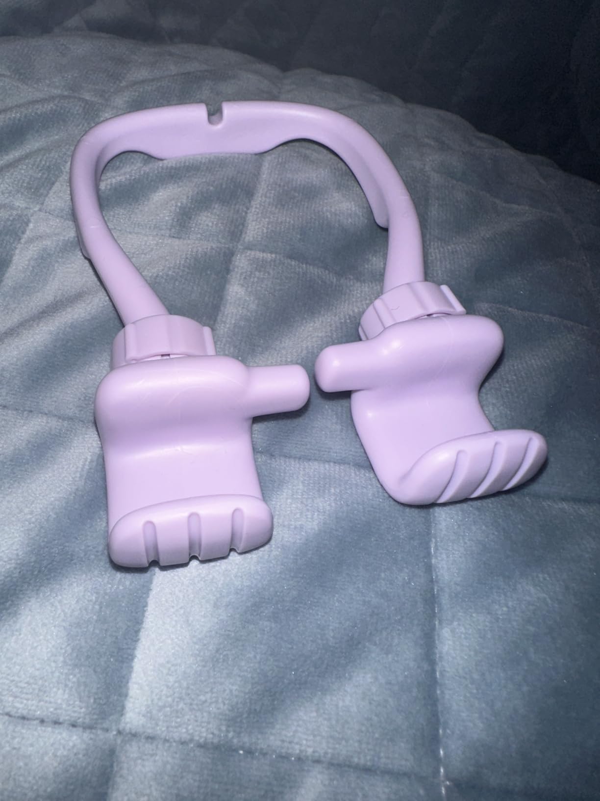 Valentines Day Gifts for Teens Girls Kids Boys Her Cell Phone Stand: UPGRADE Adjustable Thumbs Up Lazy Phone Holder for Desk Fun Gadgets Birthday for Daughter Teenager Women Easter Gifts Trendy Stuff - Customer Photo 1