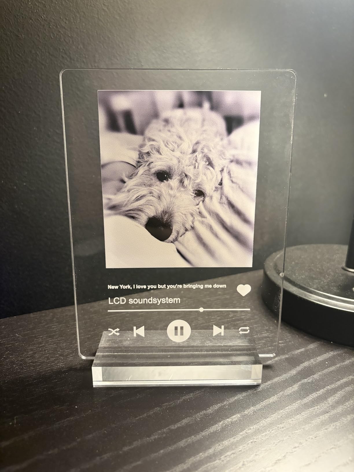Valentines Day Personalized Spotify Plaque Gifts for Her Him Girlfriend Boyfriend, Custom Picture Frame for Women Men, Customized Photo Gifts for Couple Wife Husband on Anniversary Birthday - Customer Photo 5