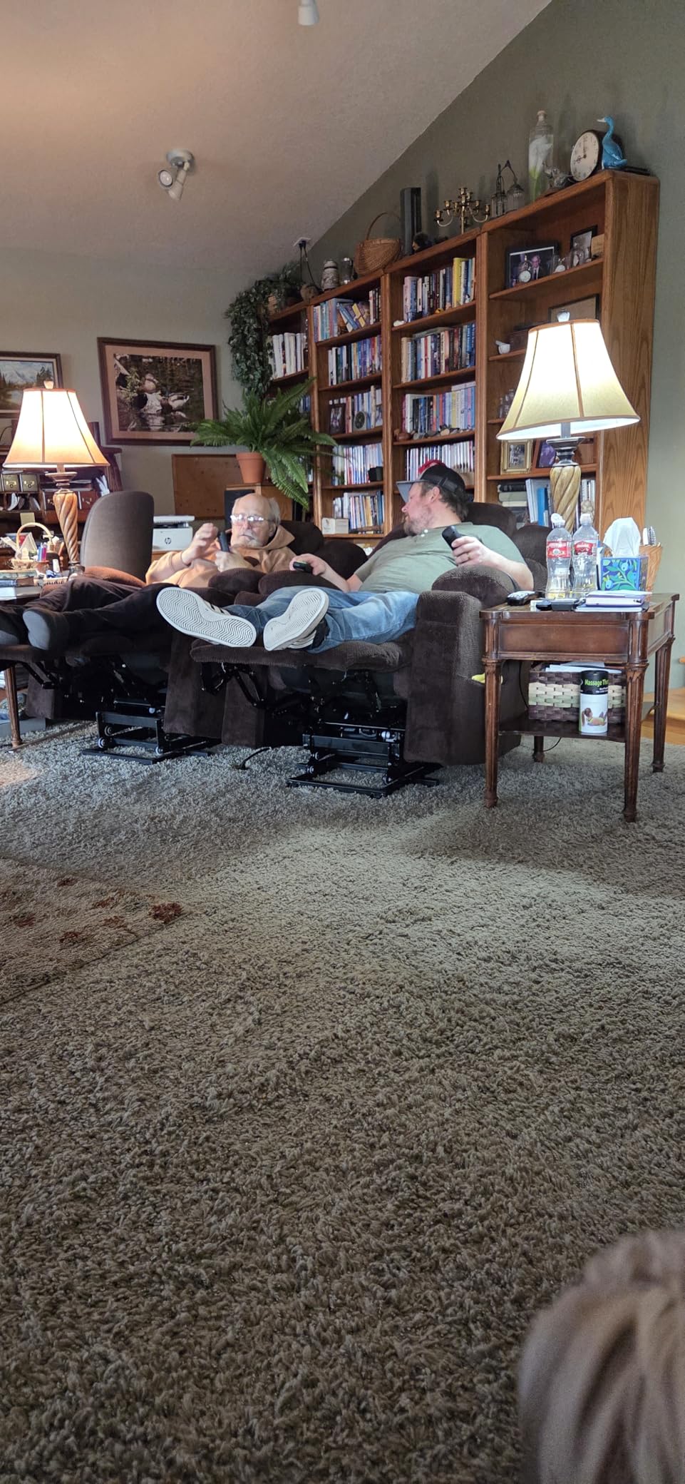 MCombo 3 Motor Power Lift Recliner, Heat and Massage customer photo 2