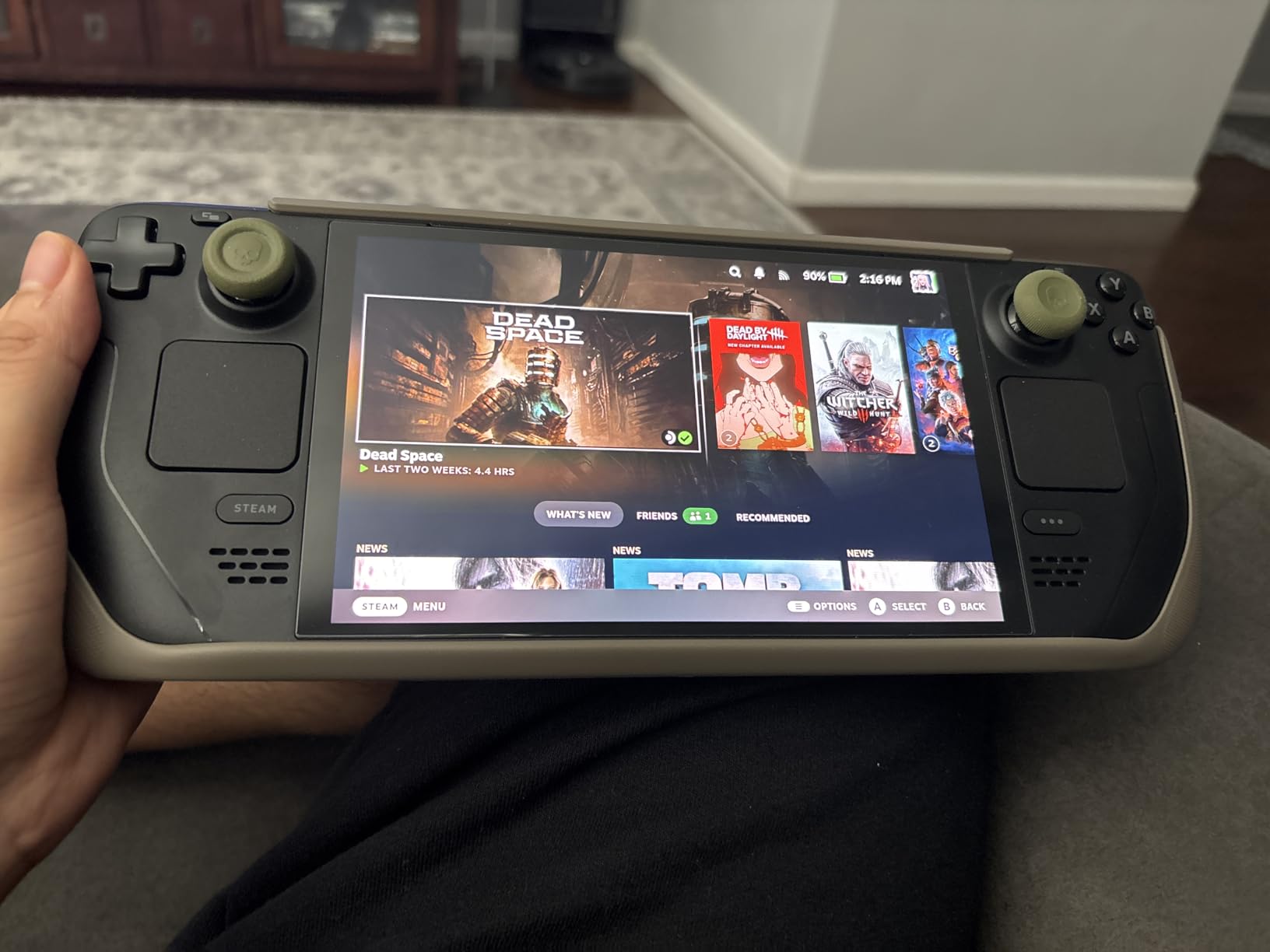 VALVE Steam Deck OLED 512GB SSD + 16GB RAM (International Version) Customer Review VALVE Steam Deck OLED 512GB SSD + 16GB RAM (International Version) - Customer Photo 1
