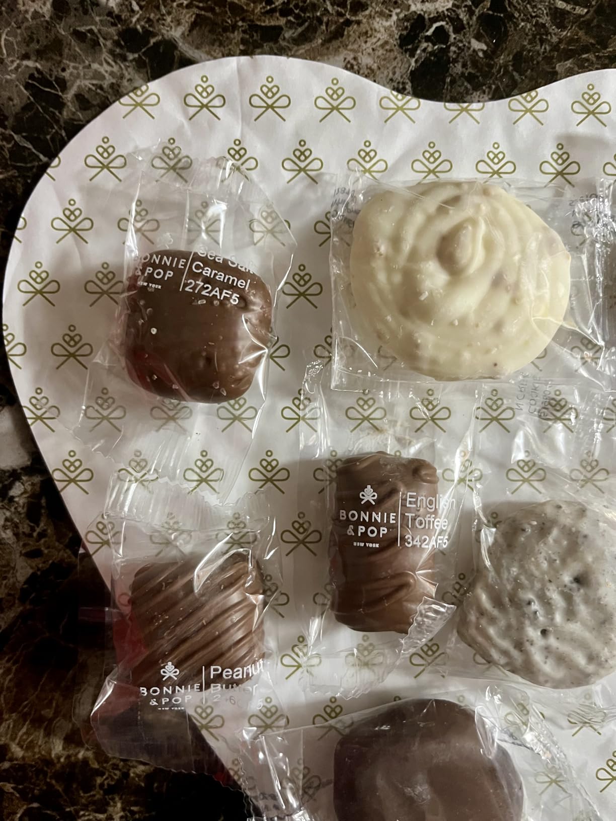 Valentines Chocolate Gift Basket | Heart Shaped Gift Present for Mom, Grandmother, Wife, Spouse with Assorted Milk Chocolate Truffles | Bonnie and Pop Customer Review Valentines Chocolate Gift Basket | Heart Shaped Gift Present for Mom, Grandmother, Wife, Spouse with Assorted Milk Chocolate Truffles | Bonnie and Pop - Customer Photo 4