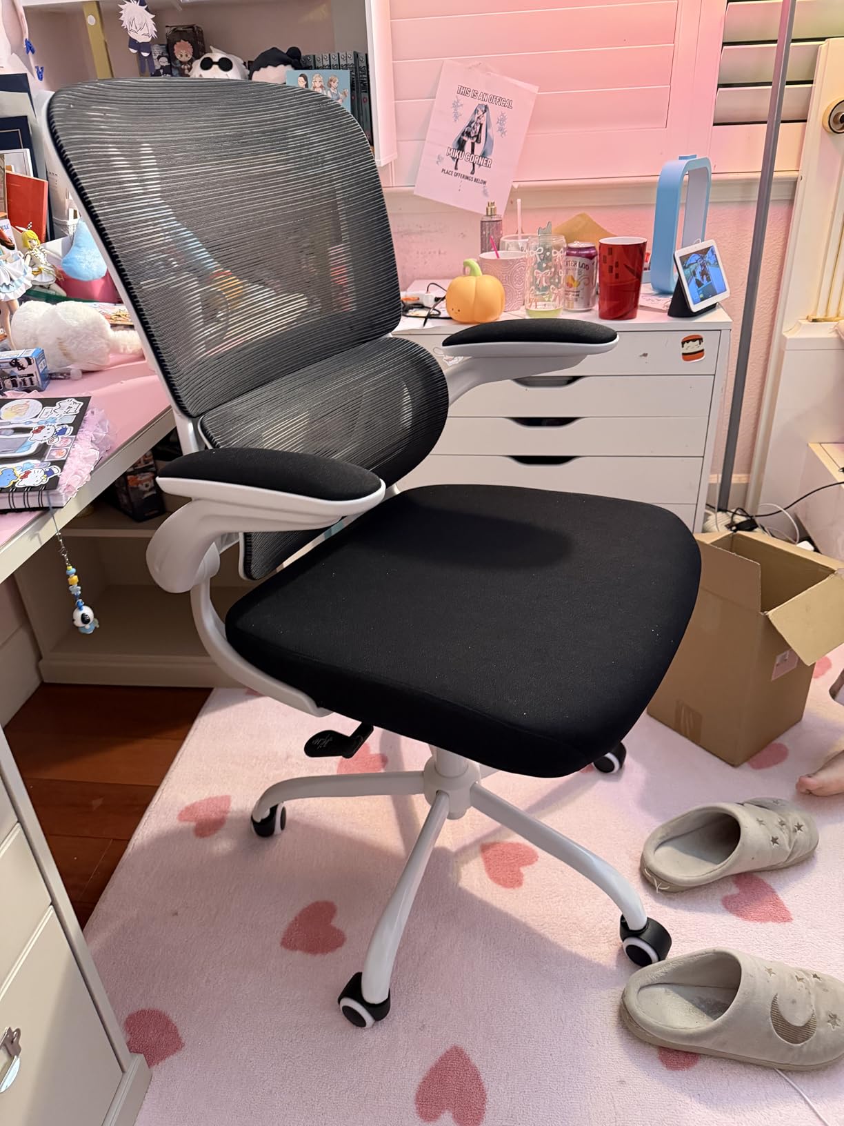 TRALT Office Chair - Ergonomic Desk Chair with Adjustable Lumbar Support, Mesh Computer Chair, Executive Chairs for Home Office Comfortable Lumbar Support customer photo 1