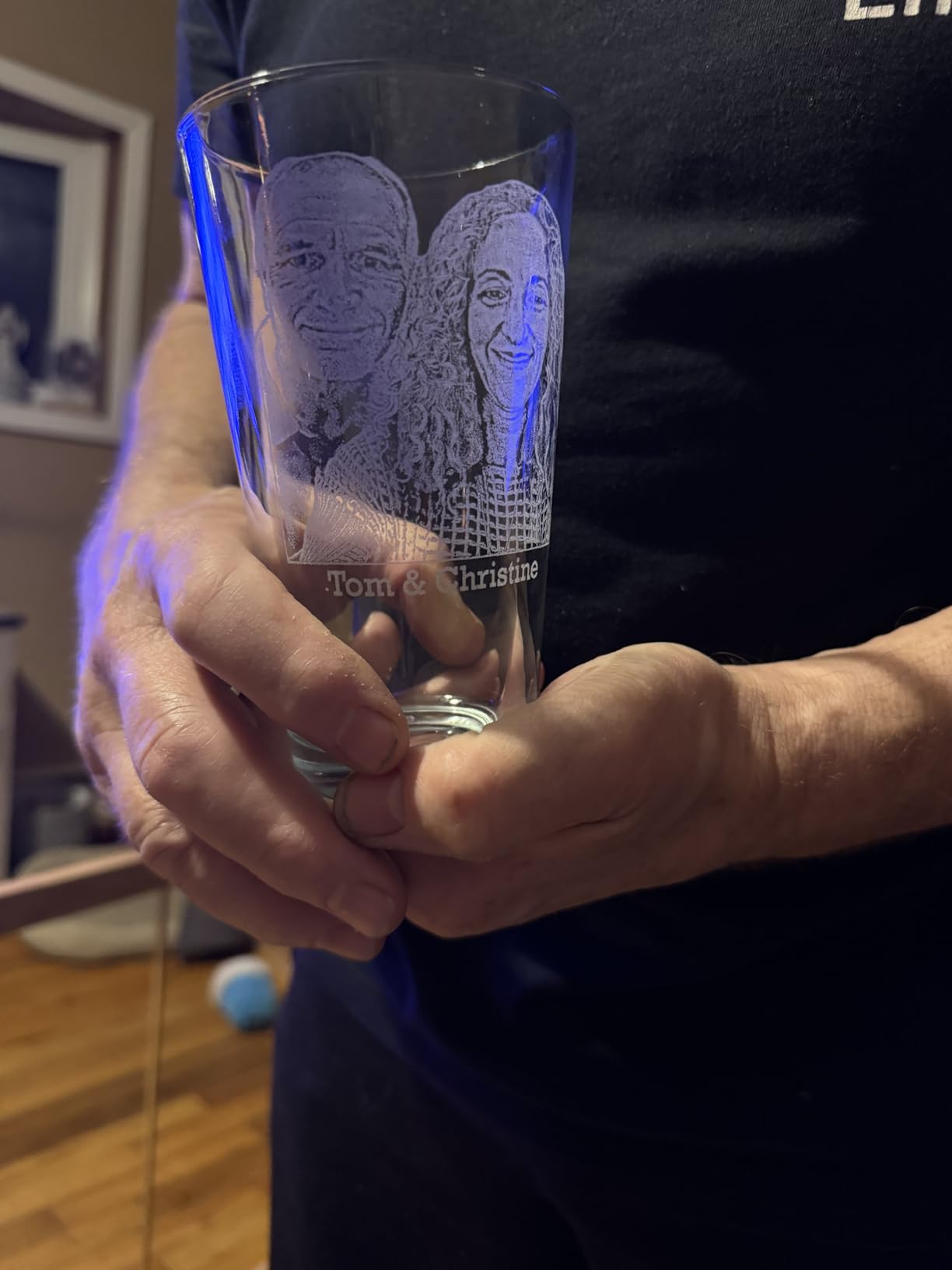 Custom Valentine's Day Gifts for Him - Personalized Photo Whiskey Glass Gift for Boyfriend, Romantic Keepsake, Laser Engraved in the USA Customer Review Custom Valentine's Day Gifts for Him - Personalized Photo Whiskey Glass Gift for Boyfriend, Romantic Keepsake, Laser Engraved in the USA - Customer Photo 2